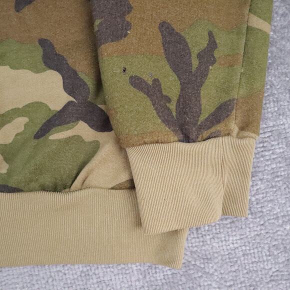 VTG Thrashed Duck Bay Camouflage XL Multicolor Long Sleeve Pullover Sweatshirt - Picture 13 of 16
